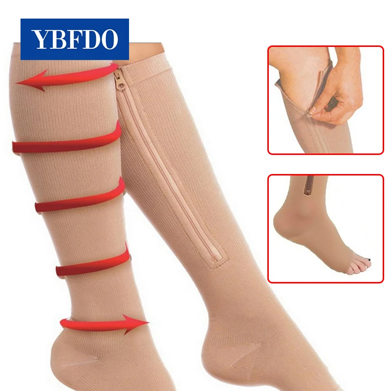 YBFDO/Новые Компрессионные носки для мужчин женщин и поддерживающие колено