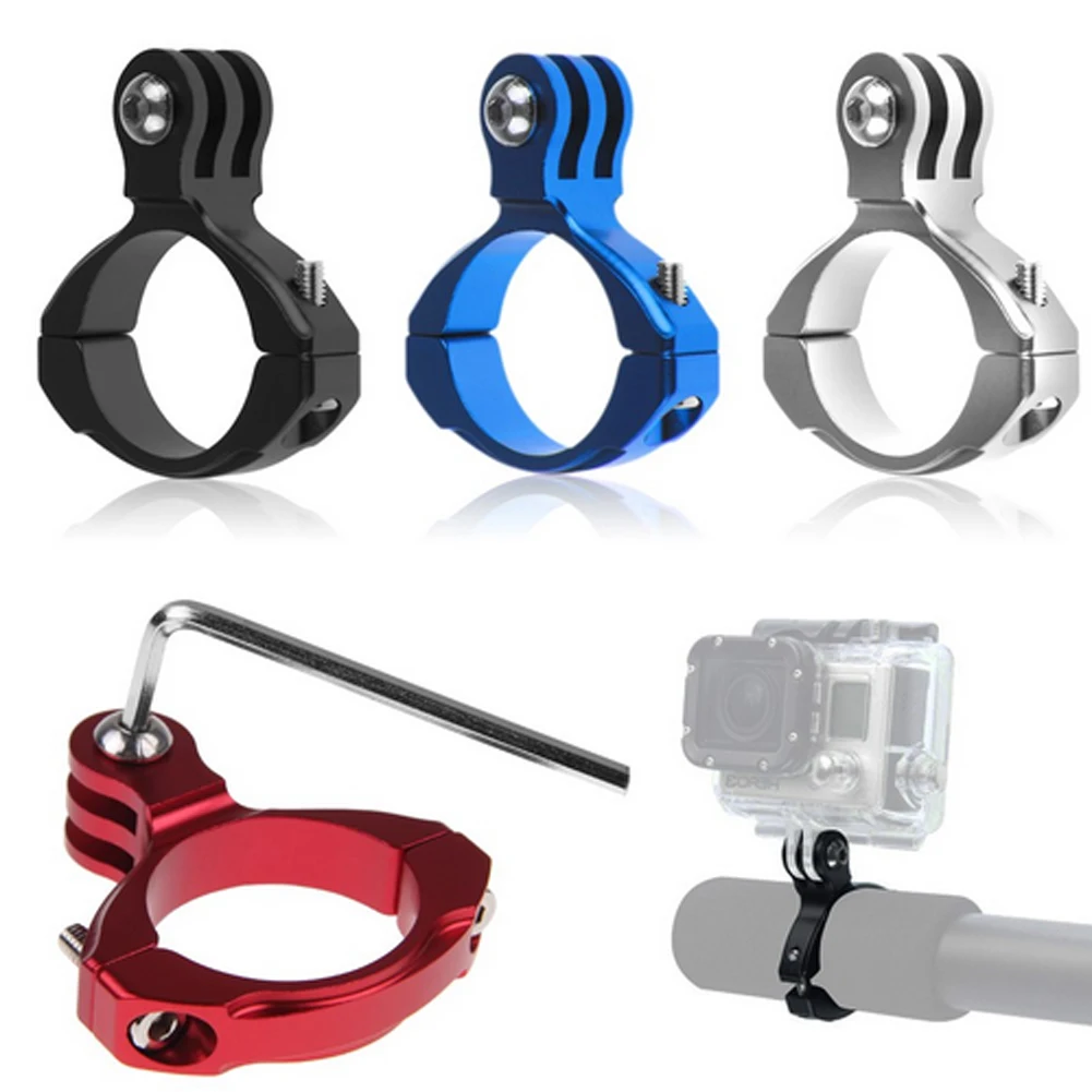 1 шт. Алюминиевый зажим для руля велосипеда Gopro Hero 1/2/3/3 + крепление камеры