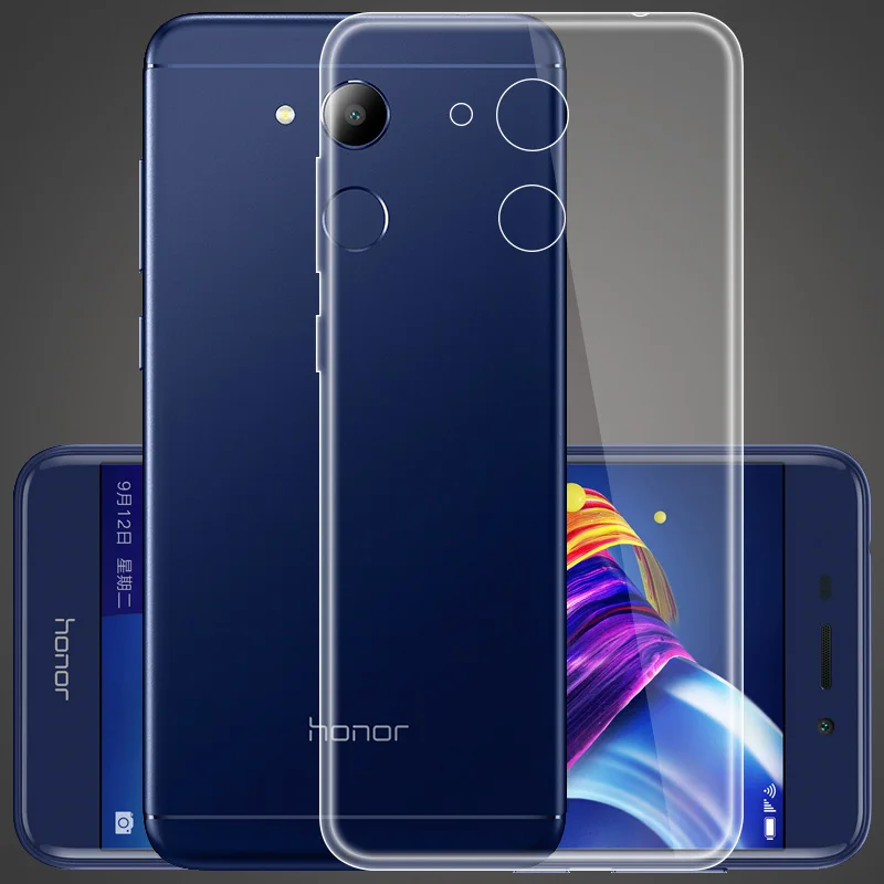 Мягкий прозрачный чехол для honor 6c pro JMM-L22 тонкий термопластичный полиуретан