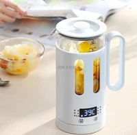 600ml mini multi function electric kettle health preserving pot glass boiled tea pot hot water bottle warm kettle 220v