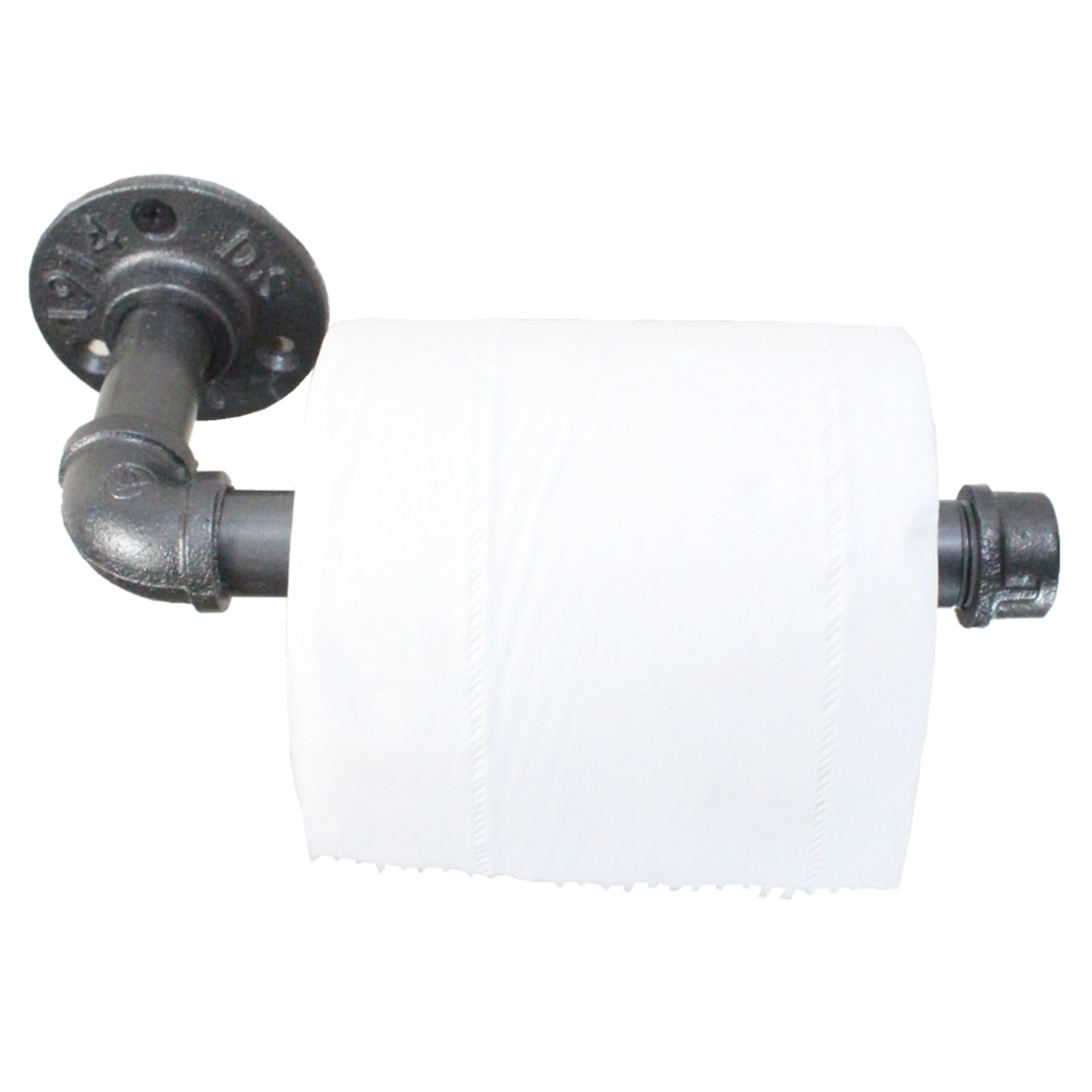 Промышленный Ретро городской деревенский Железный труба настенный держатель