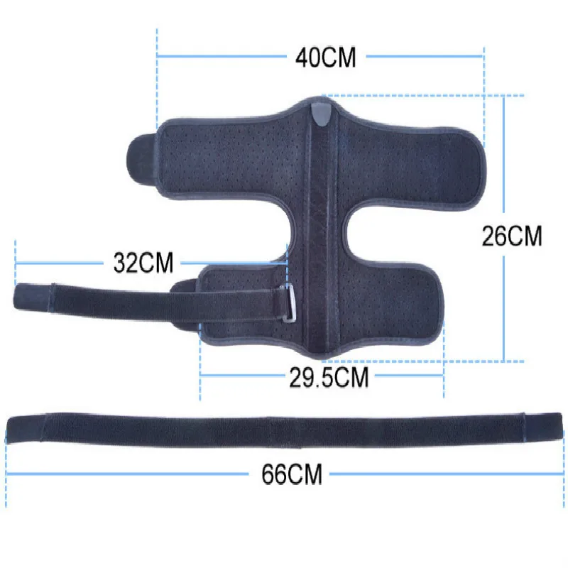 Взрослая Универсальная память хлопок алюминиевый медицинская шина растягивание