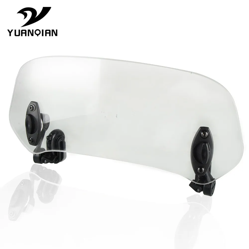 Универсальный мотоцикл Risen Регулируемый ветер экран лобовое стекло спойлер