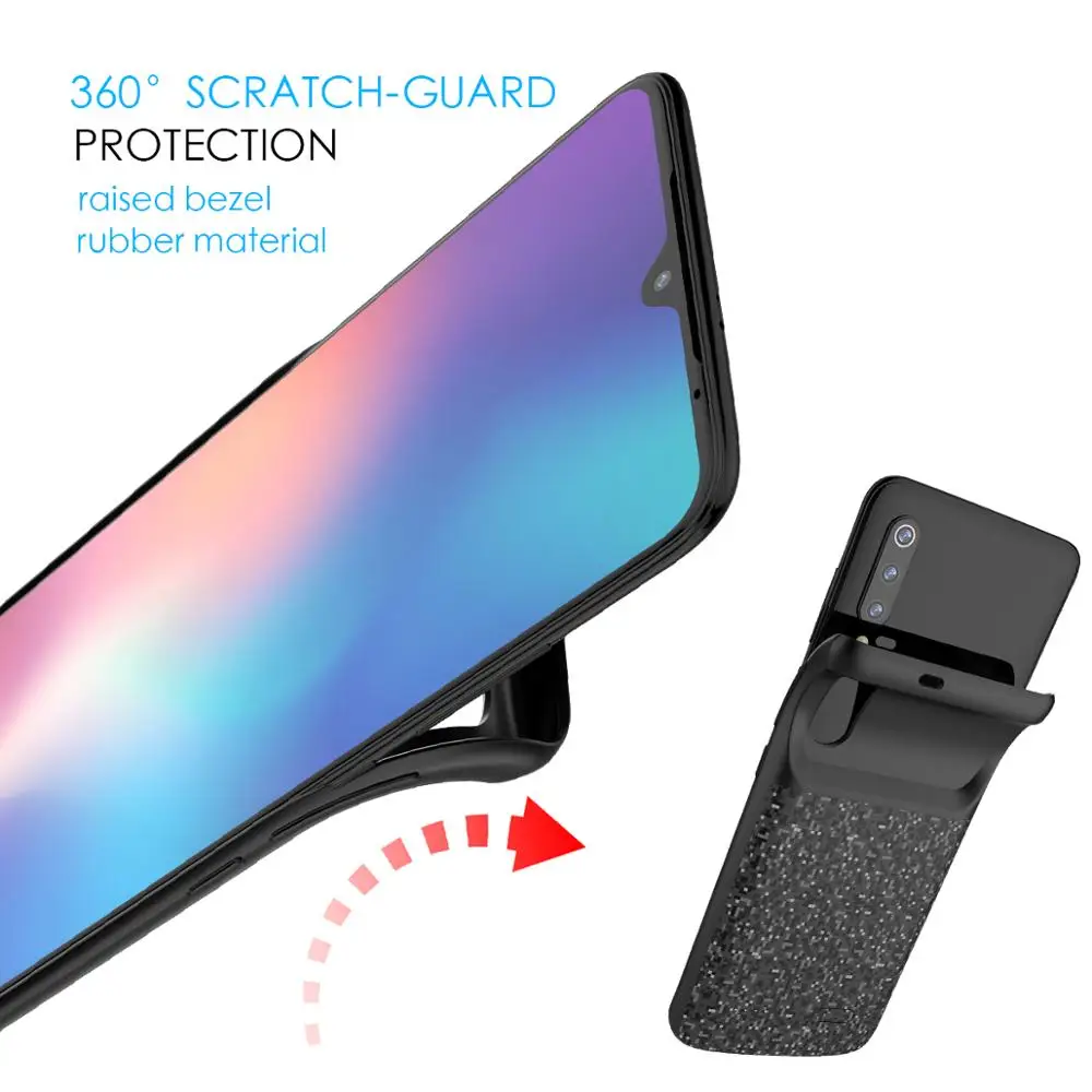 KQJYS 4700 мАч ультра тонкий чехол для мобильного зарядного устройства Xiaomi Mi 9