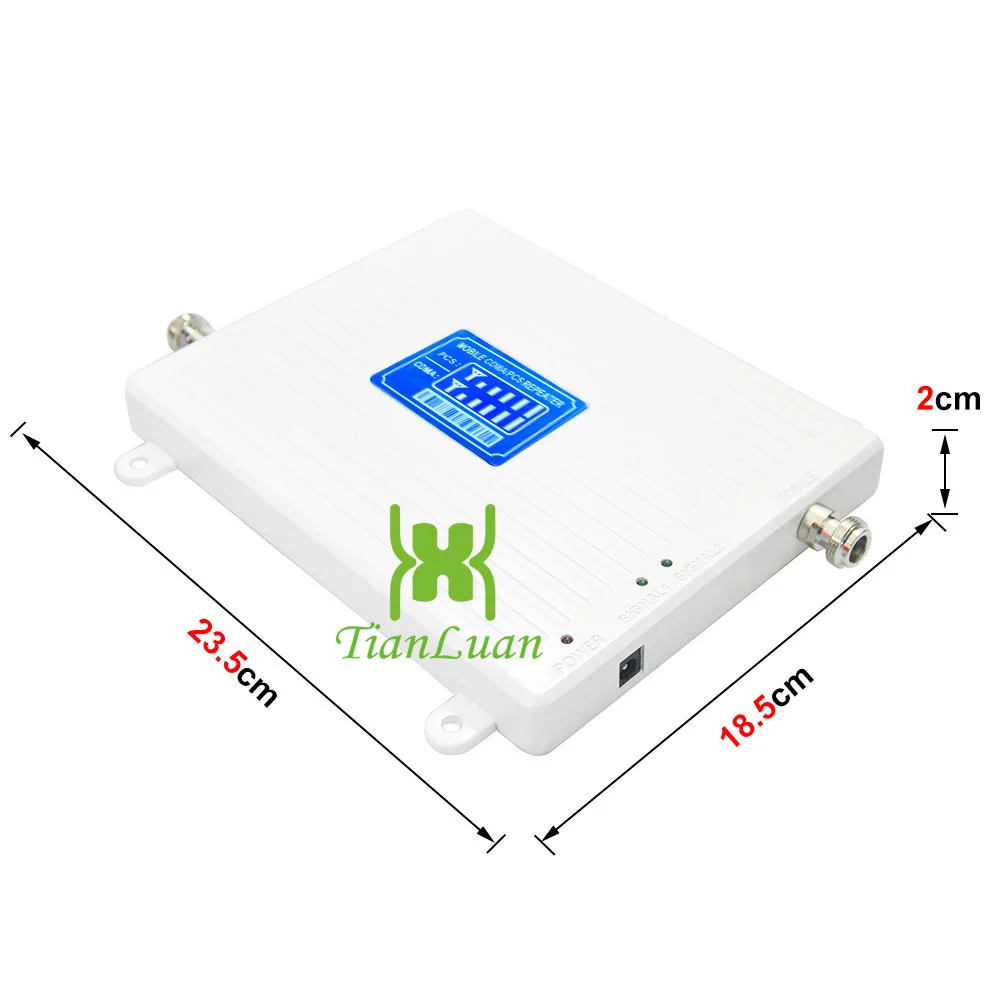 TianLuan двухдиапазонный 5 Band 2 Скорость 2G 3G 850/1900 МГц усилитель сигнала мобильного
