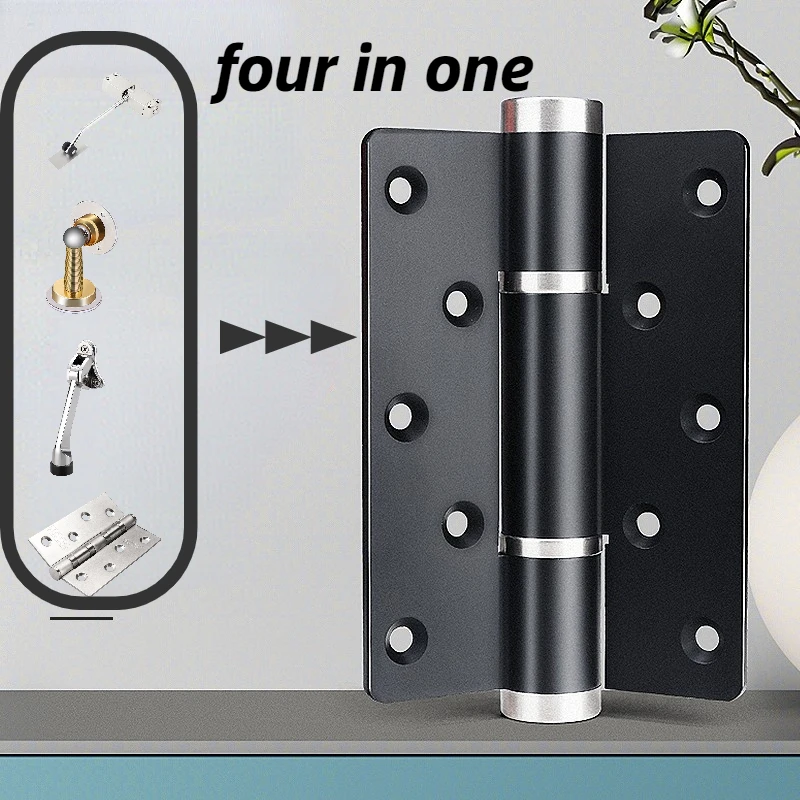 

Бесшумные закрывающие дверные петли, закрывающие дверные петли четыре в одном, дверные петли для тяжелых дверей