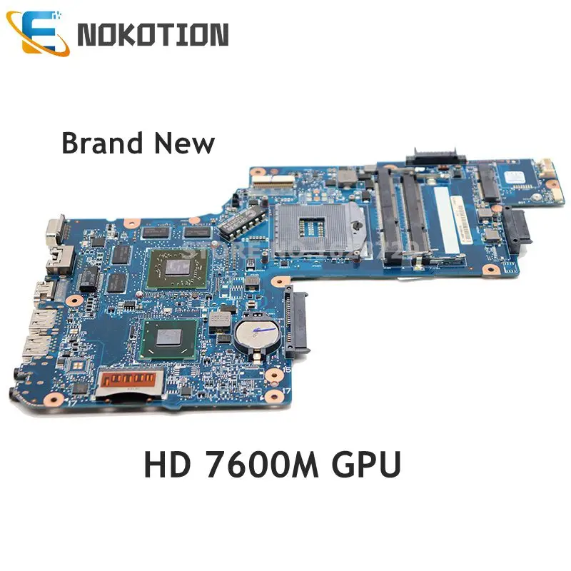Материнская плата NOKOTION H000038410 для ноутбука Toshiba Satellite C850 L850 материнская HM77 DDR3 HD
