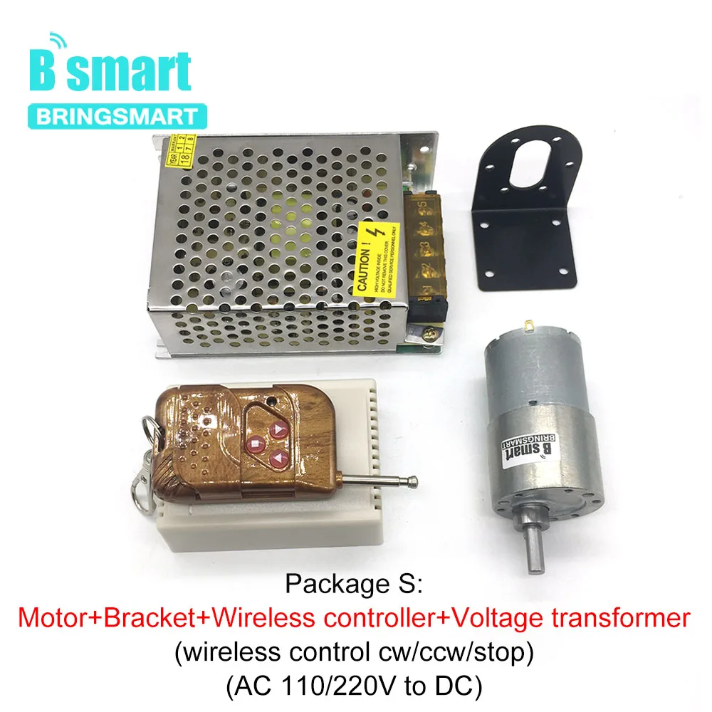 Шестеренчатый мини двигатель Bringsmart с постоянным током 12 В 24 коробка передач для