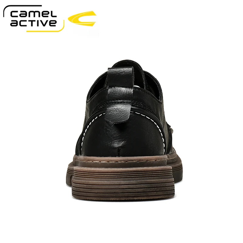 Camel Active/Новинка Мужская повседневная обувь из натуральной кожи Мужские туфли на