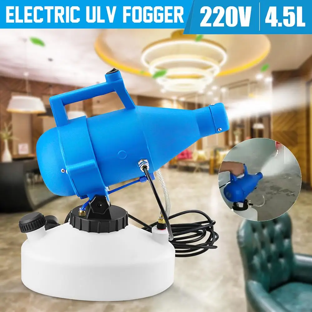 220V 1400W 4.5L Интеллектуальный Электрический ULV Fogger опрыскиватель убийца комаров
