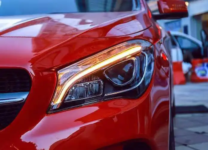 

Car Styling Head Lamp For Benz W117 CLA 2014-2018 LED Taillight CLA ALL LED rear lamp full set front and rear lights