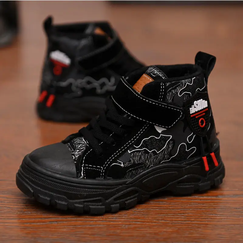 Горячая Распродажа зимние детские модные водонепроницаемые Нескользящие