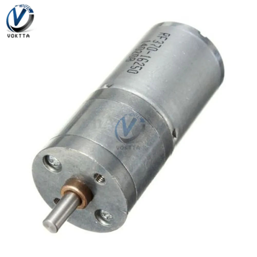 DC Motor Speed Reduction Gear Electric 12V 60RPM Powerful Torque 25mm PWM Regulator Controller Switch | Строительство и ремонт