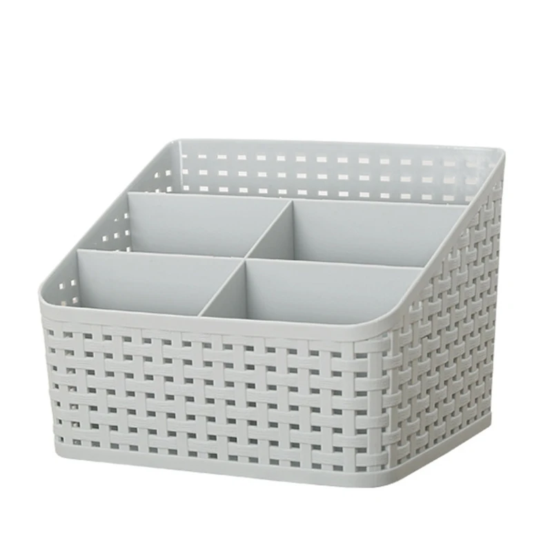 

K3NA Storage Basket Cosmetic Box Organiser Versatile Sorting Box Makeup Container