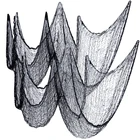 24 метра Хэллоуин Черный Жуткий страх марлевая ткань для дверного проема стен прихожей коридора камина Хэллоуин фон Декор