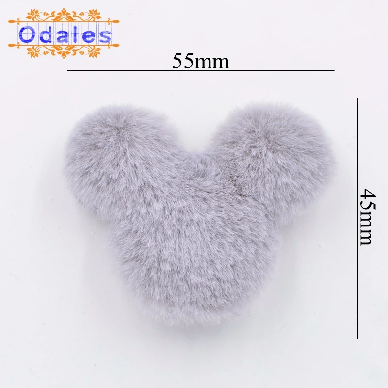 36 шт/партия милые Мышь головы мягкой аппликацией и нашивки в виде животных с