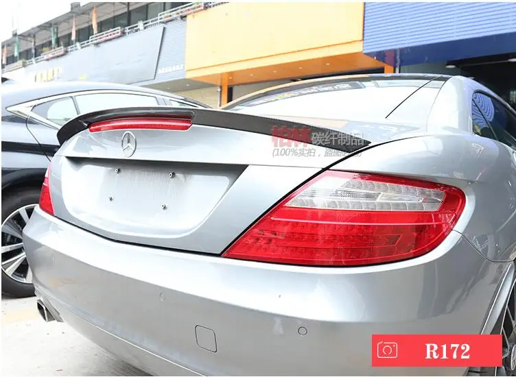 

CARBON FIBER REAR TAIL WING TRUNK LIP SPOILER FOR Mercedes Benz SLK R171 R172 SLK200 SLK250 SLK300 SLK350 SLK55 2005-2019