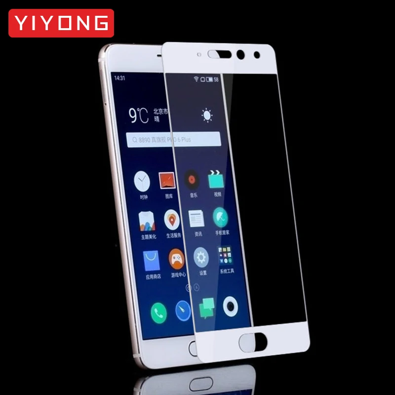 Полноэкранное защитное стекло YIYONG для Meizu Pro 7 Plus закаленное Pro7 Защита экрана |