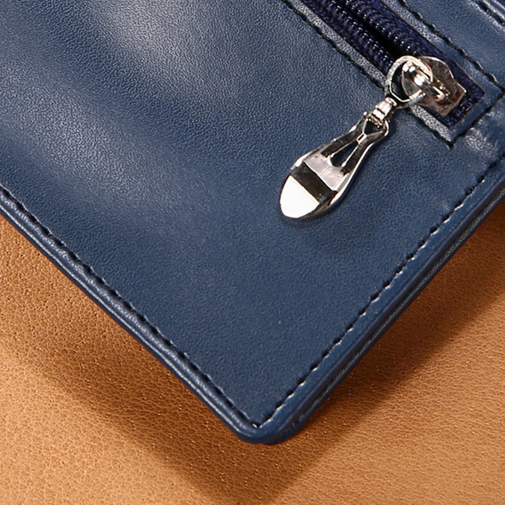 Тонкий мини кошелек из коровьей кожи чехол для кредитных карт мужской держатель