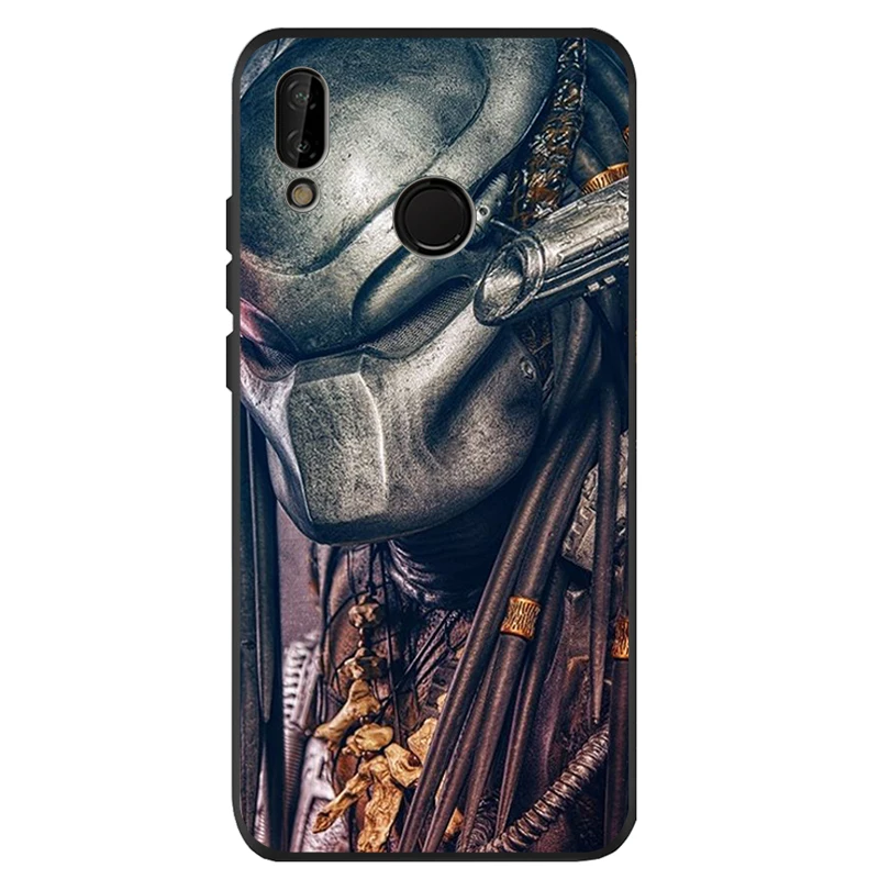 Мягкий силиконовый чехол Alien vs Predator для huawei P40 P30 P20 P10 Pro P9 Lite Psmart 2019 Y6 Y9|Бамперы| |