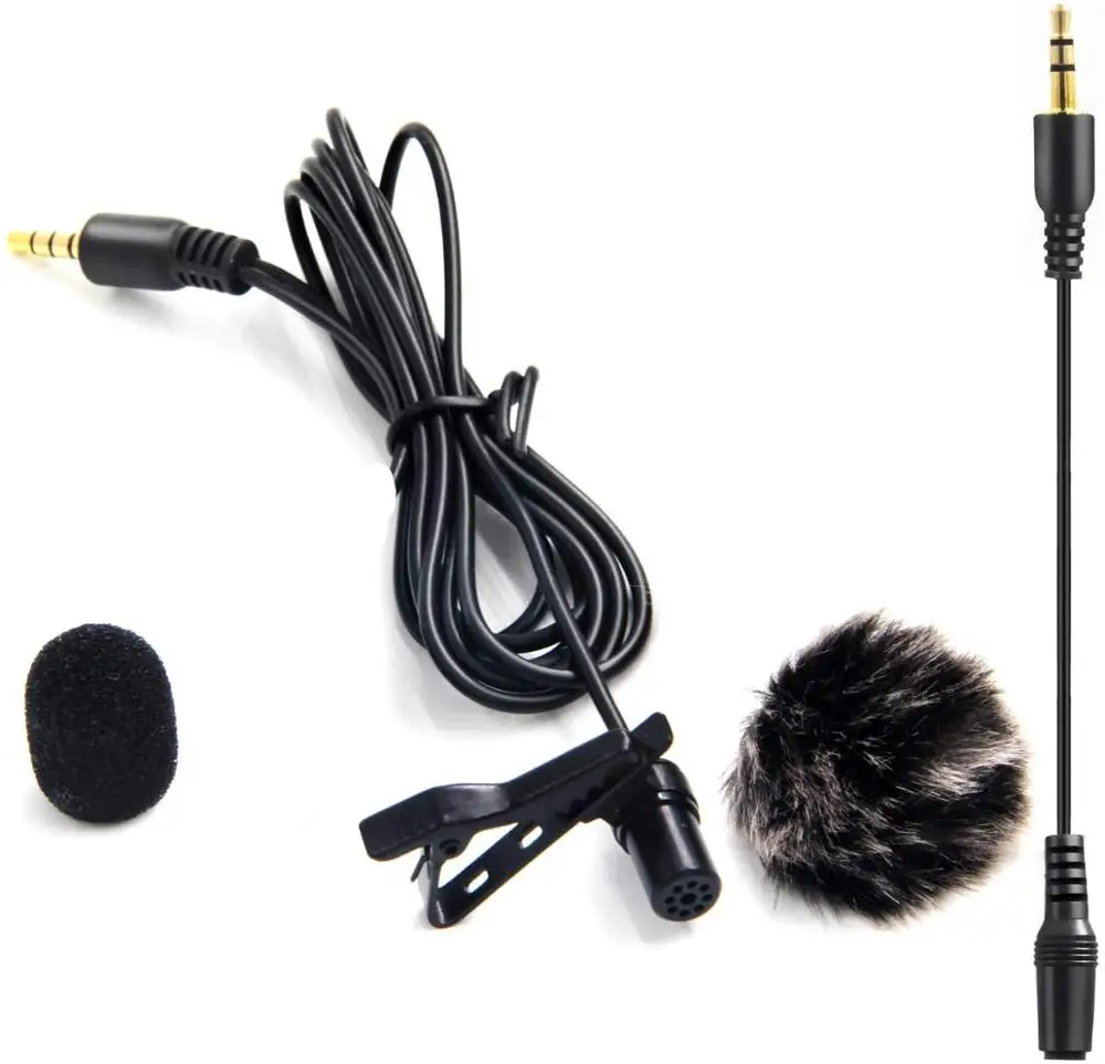

Профессиональный конденсаторный петличный микрофон Nicama LVM3 с креплением на лацкан для YouTube, Vlog, мини-микрофон для компьютера/смартфона/цифро...