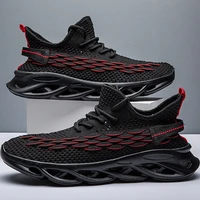 2021 spring and autumn blade mens shoes low top single shoes flying shoes mens casual shoes sports running shoes alqinwa