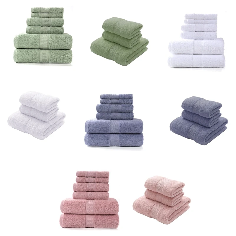 

Beach Bath Sheet Face Towel Cotton Square Towels Set Bathroom Home Washcloth