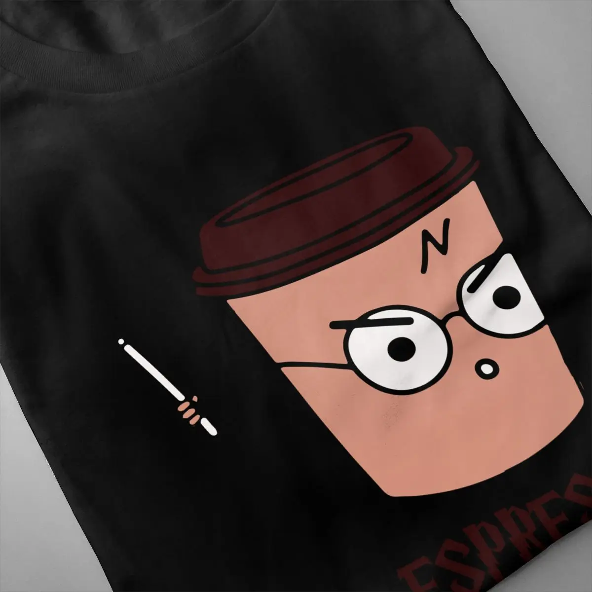 Magic Coffee дизайнерские принтованные уличные футболки 2020 летние мужские хип хоп