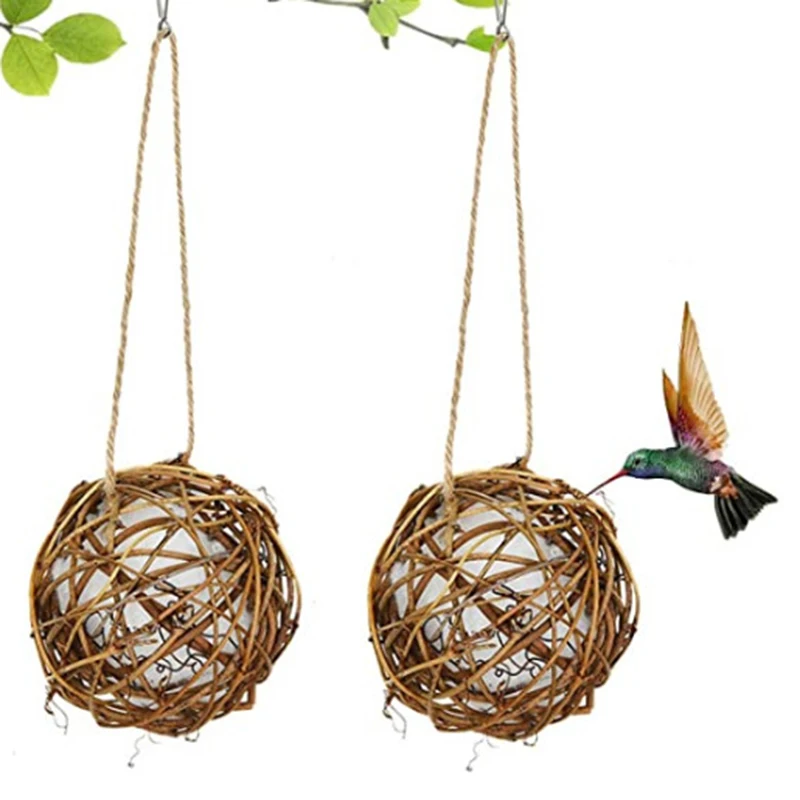 

Legendog Parrot Ball Toy Fun Natural Rattan Hanging Ball Bird Ball Toy Bird Grinding Beak Ball Training Toys Funny Favor Toy