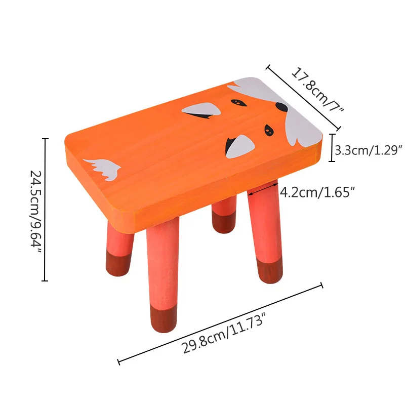 

Nordic Fresh Mini Coffee Table Creative Wood Low Folding Chair Living Room Home Furniture Home Decoration Accessories