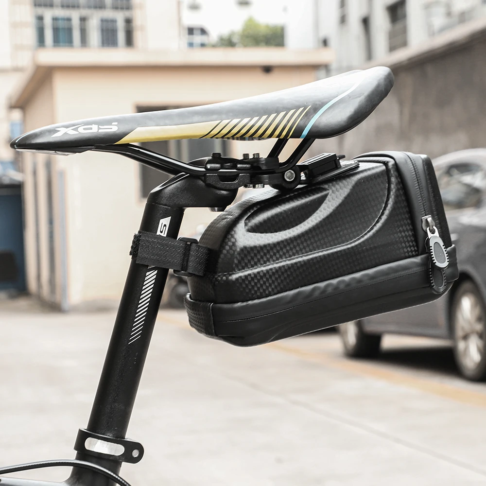

WEST BIKING Mountain Bike Road Bicycle Riding Tail Bag with USB Rechargeable Tail Light Bags Bicycle Cycling