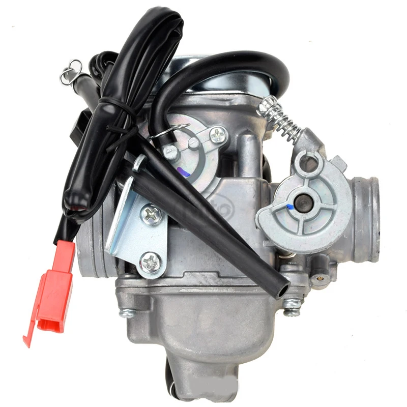 Карбюратор PD24J 24 мм Электрический карбюратор для двигателя Gy6 100cc 125cc 150cc 200cc