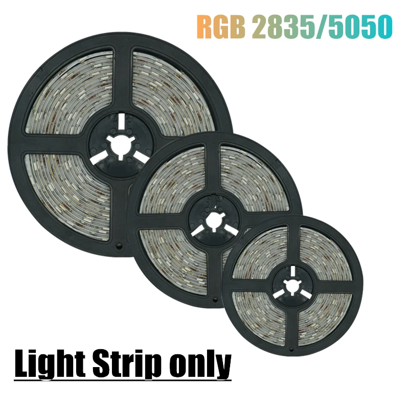 12V RGB LED 5050 2835 только полоски светильник 5 м 10 из исинской глины для украшения лампы