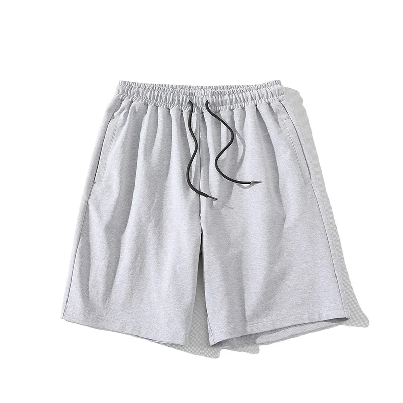 

Mens Shorts Summer Cargo Shorts Fashion Knee Length Drawstring Men Shorts Black Bermudas Masculina Joggers Men 2021 New