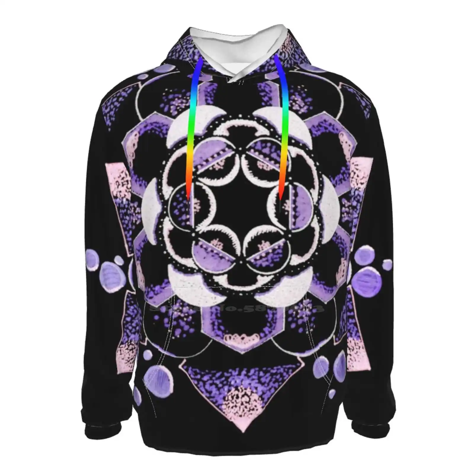 Толстовка Andromeda (Лавандовая Инверсионная) Мужская 3D топ одежда с священным