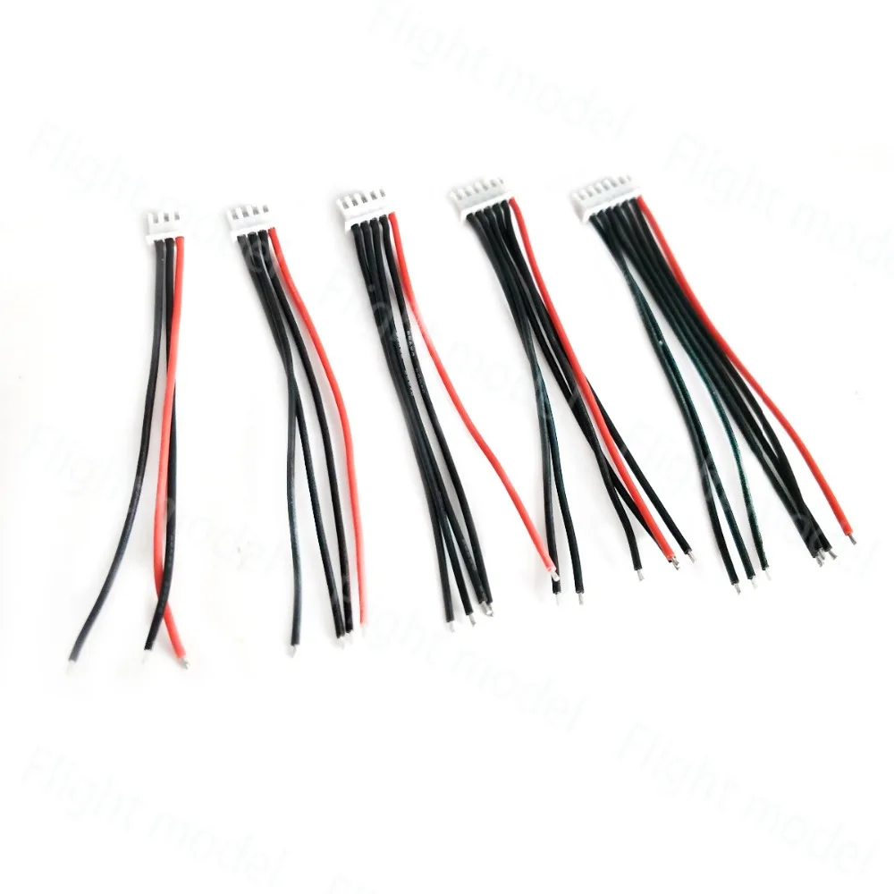 5 шт. Lipo Battery 2S 3S 4S 6S длина 10 см кабель зарядного устройства для IMAX B6|Детали и