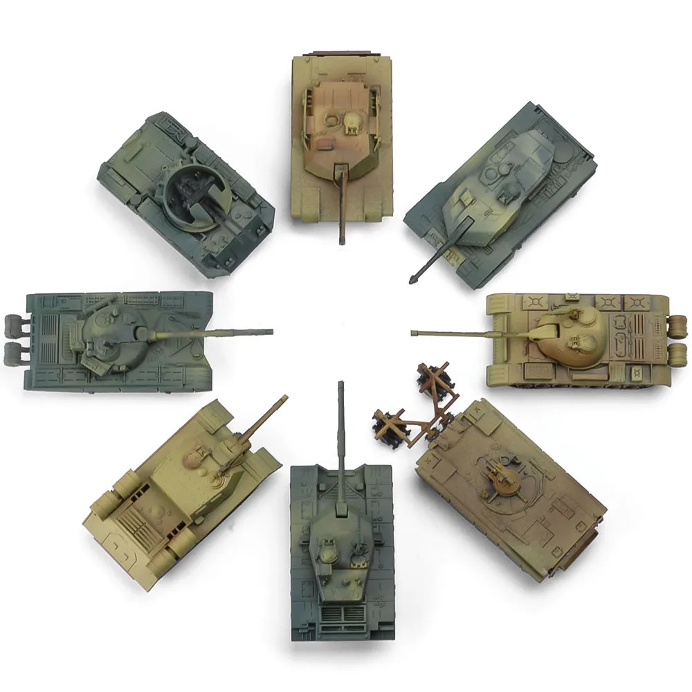 T72-m1 Jsu-152 M1 Panther Ii The Battle Chariot Series World War Toy