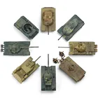 172 4D Сборная модель танка, модель модели T72-M1 M1 Panther II, Боевая машина серии мировая война, игрушка