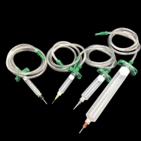 1set liquid dispenser solder paste welding fluxes adhesive glue syringe dispensing needle sets for welding tools