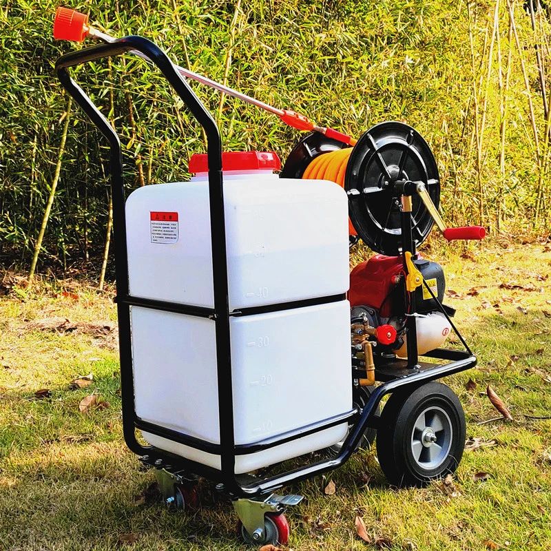 

Sterilization Cart Type Hand-push Type Electric Sprayer 60-high Pressure Agricultural Gasoline-powered Sprayer Sprayer