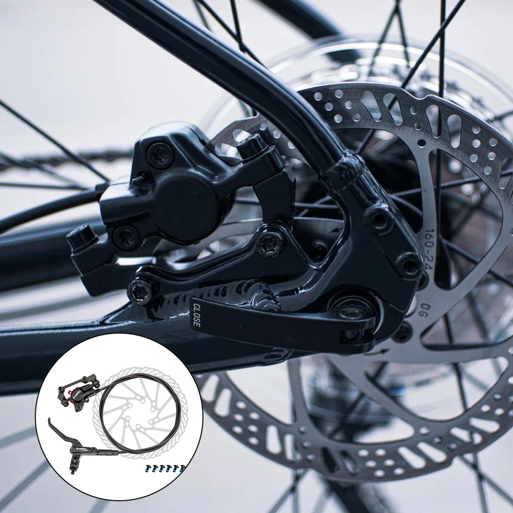 

Bicycle Brake MTB Hydraulic Oil Disc Brake Dual Pads Right Front Left Rear 160mm Rotor Bike Hydraulic Brake Bicycle Accessories
