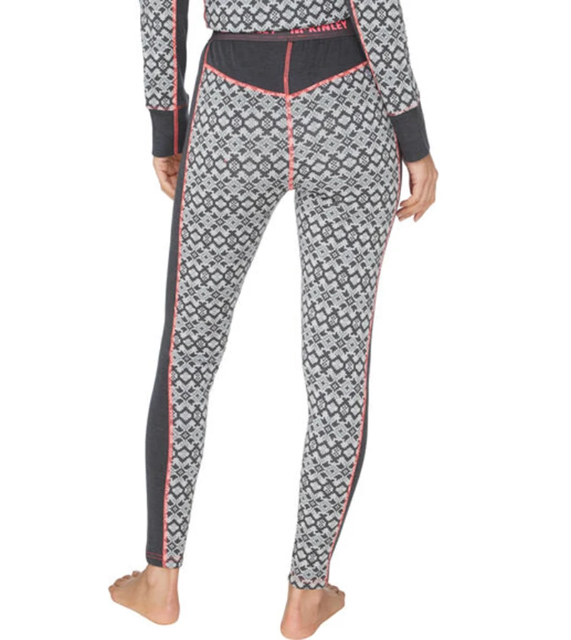 Женские Термолеггинсы из 100% мериносовой шерсти жаккардовые 230 г