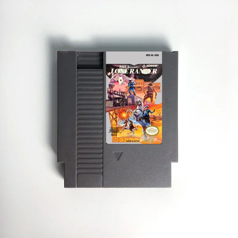 

Lone Ranger Game Cartridge For NES Console 72 Pin