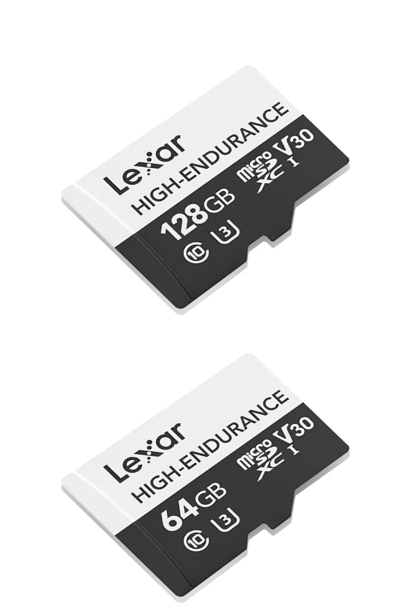 Lexar Micro SD карта, 32 ГБ, 64 ГБ 128 с высокой износостойкостью 667x слот для карт памяти 100 МБ/с. SDHC V10 TF карты флэш-накопитель для Камера