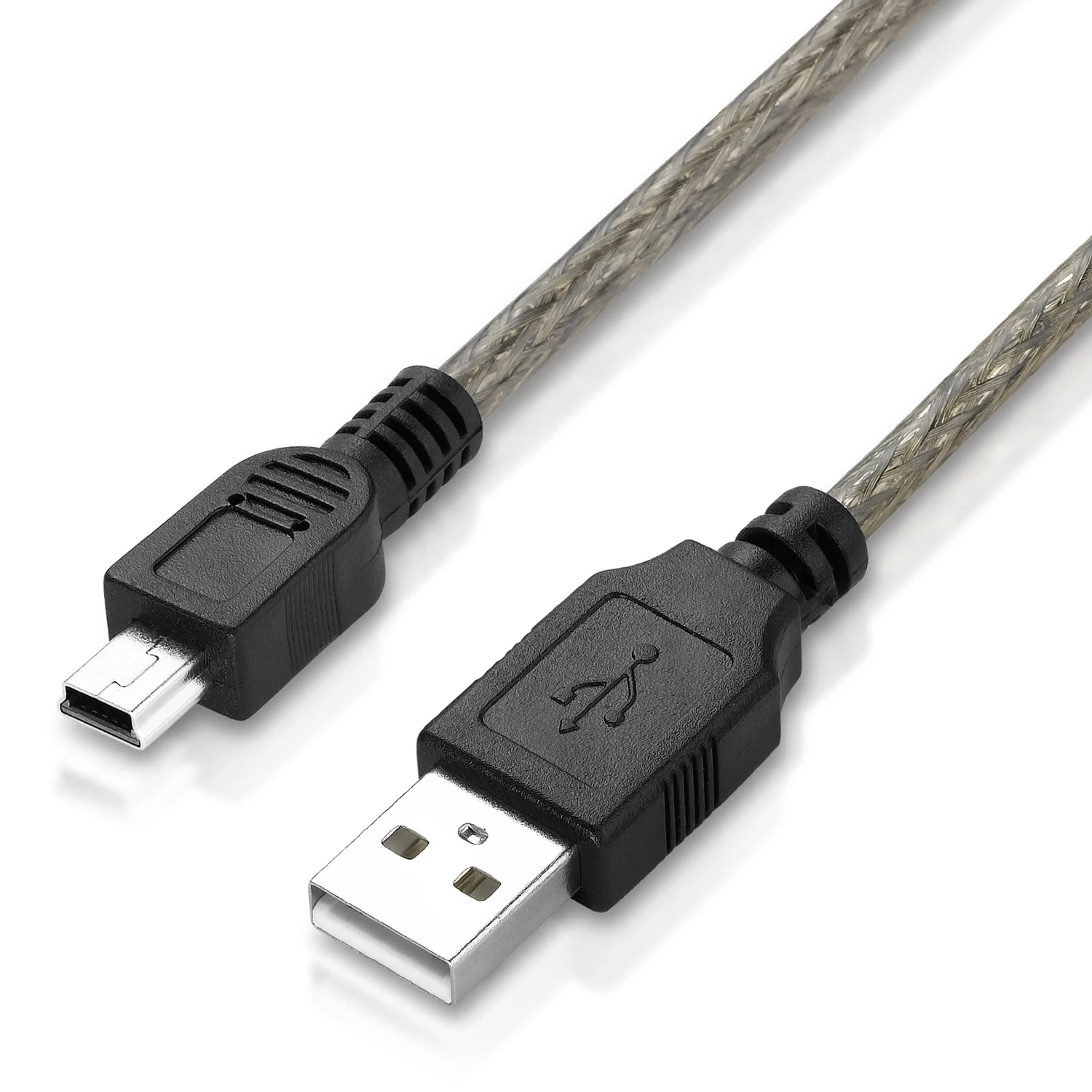 bochara mini 5p usb cable usb 2 0 type a male to mini 5p male data cable dual shielded foilbraided 1meter 10pack free global shipping