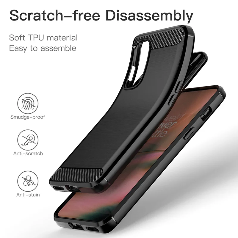 For Cover OnePlus Nord 2 5G Case For OnePlus Nord 2 5G Coque Soft Protective Cover For OnePlus Nord N10 N100 N200 CE 2 5G Fundas