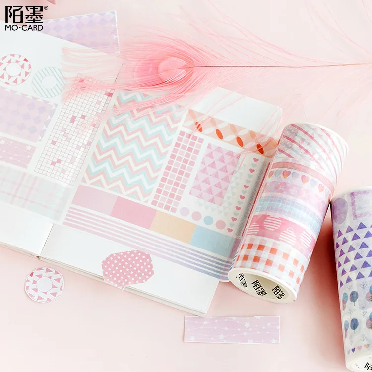 Корейские канцелярские принадлежности L Расширенная Милая васи лента 10 см