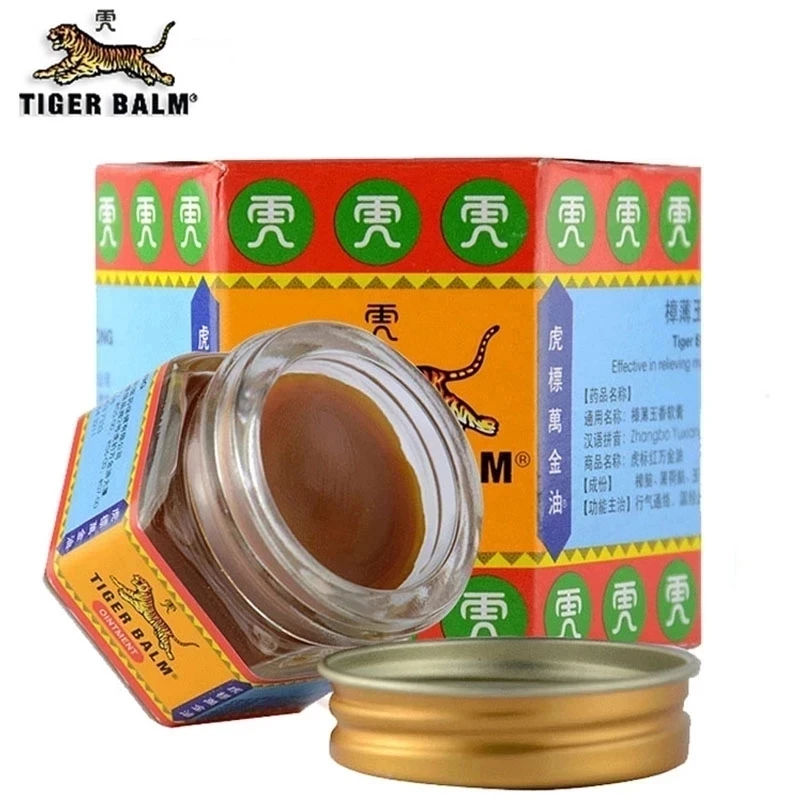 

100% Original Tiger Balm Ultra Strength Pain Relief Cream Rub Muscle Relief For Arthritis Joint Body Pain Insect Bite(19.4g)