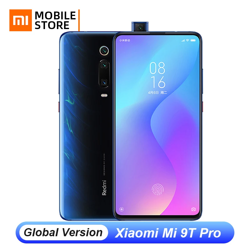 Глобальная версия Xiaomi Mi 9T Pro Snapdragon 855 6GB 128GB смартфон 48MP AI тройной Камера