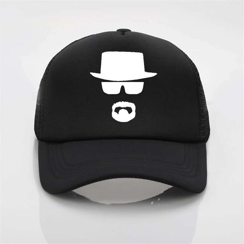 Модная шапка с сеткой Heisenberg с принтом бейсбольная кепка для мужчин wo мужская летняя трендовая Кепка новая молодежная Джокер Солнцезащитная шляпа пляжный козырек шляпа